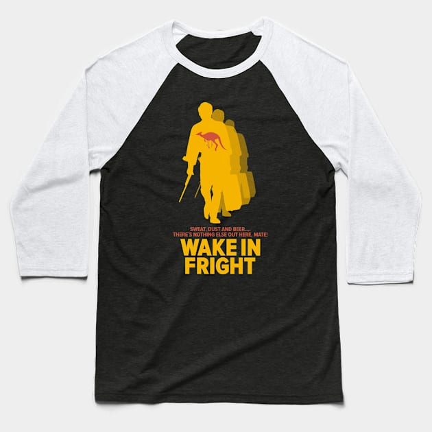 Cult Movie Classic: „Wake in Fright“ by Ted Kotcheff Baseball T-Shirt by Boogosh